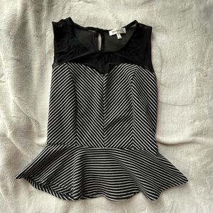 Monteu Sleeveless Stripped Top